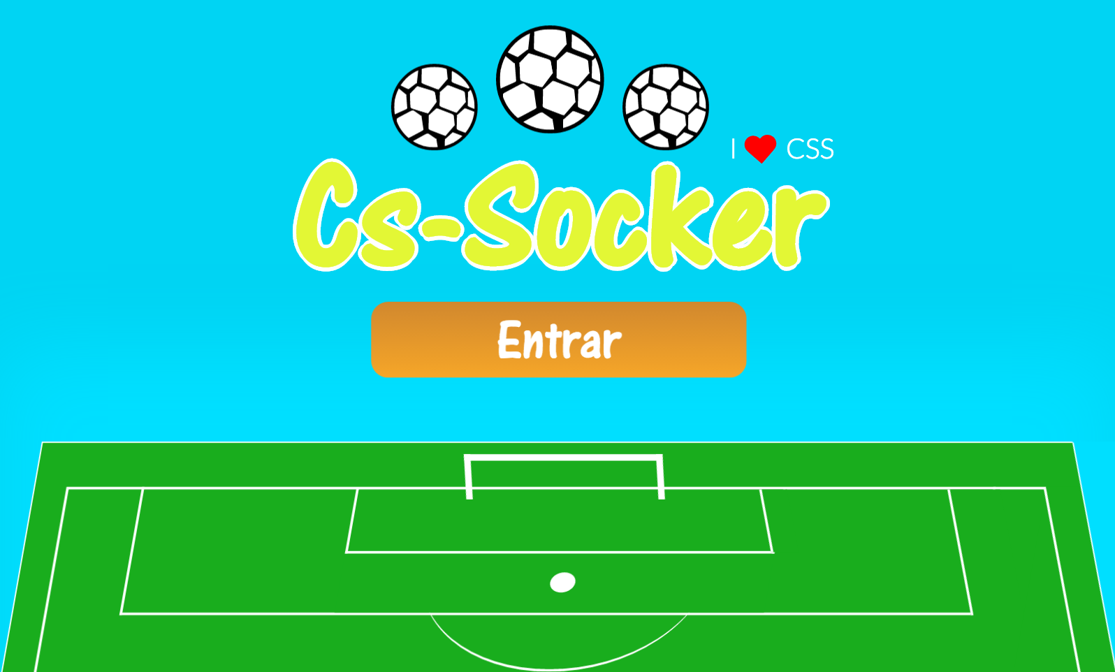 CSS Socker - Pure CSS Gameplay